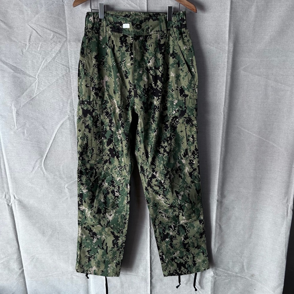 Trooper US Navy NWU Type III Digital Camo Cargo Pants Green Small 7199